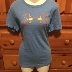 Under Armour Short Sleeve Tee Shirt V Neck
